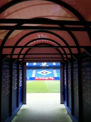 Spielertunnel Imtech Arnena