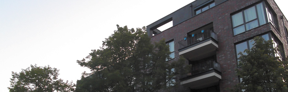 Eigentumswohnungen in einem Hochhaus